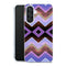 Coque pour Samsung A56 5G Chevrons Azteque Violet