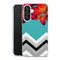 Coque pour Samsung A56 5G Papillon Aurore et Chevrons