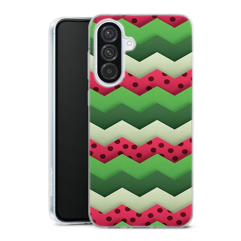 Coque pour Samsung A56 5G Pasteque Summer Chevrons