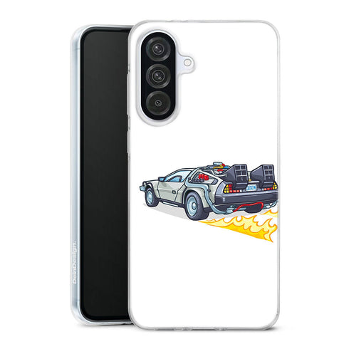 Coque Telephone Samsung Galaxy A56 5G originale Delorean retour vers le futur