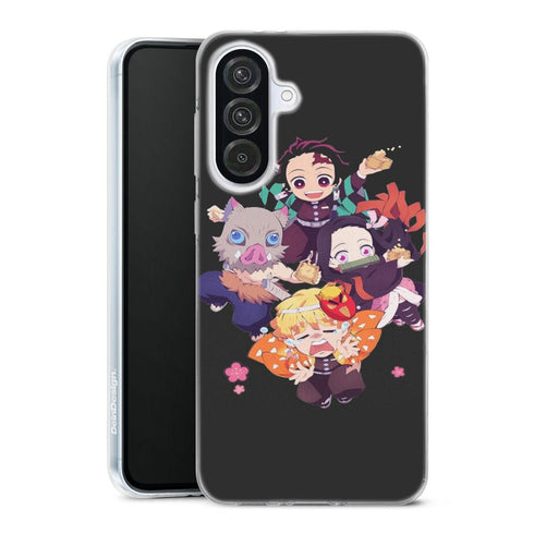coque samsung A56 5G Demon-Slayer-Chibi