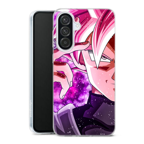 coque samsung A56 5G Dragon Ball Super Black SS Rose