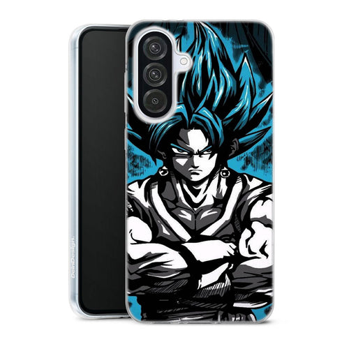 coque samsung A56 5G Dragon Ball Super Goku SSJ God
