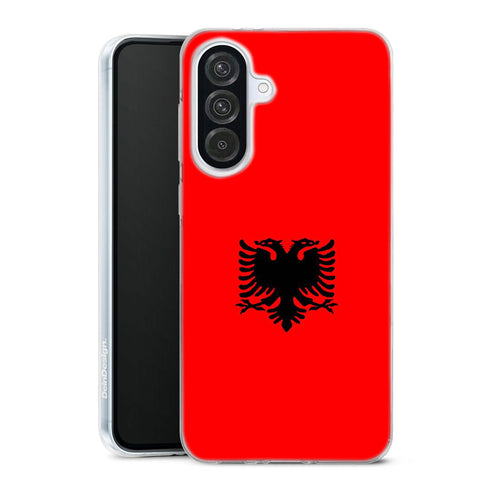 coque samsung A56 5G drapeau albanais