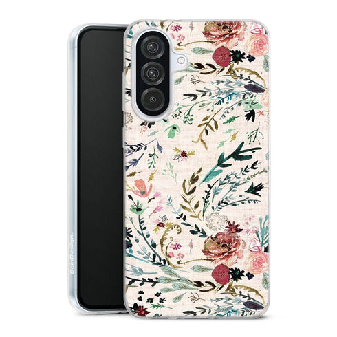 Coque Samsung Galaxy A56 5G Fable Florale | Housse silicone, antichocs, protection optimale - Motif floral