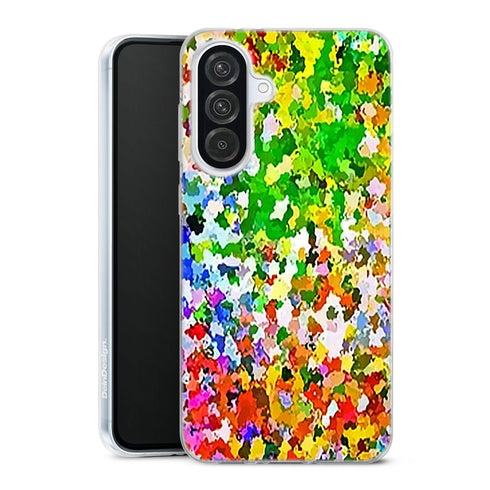 Coque Samsung Galaxy A56 5G fleurs pour le printemps | Housse silicone, antichocs, protection optimale - Motif floral
