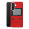 Coque Samsung Galaxy A56 5g Game Boy Rouge | Housse silicone, Protection optimale - Motif Jeux video Gaming