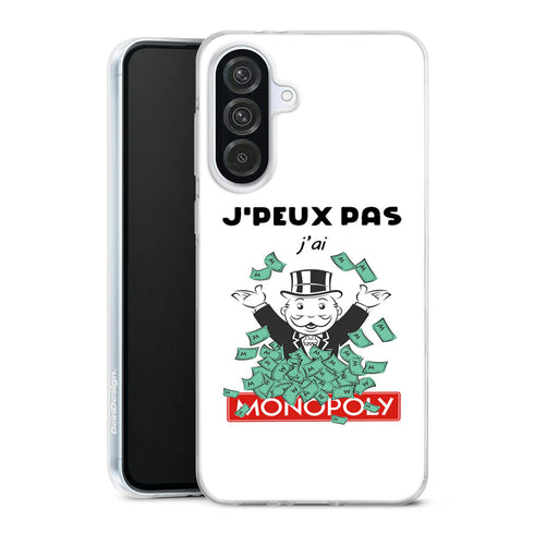 Coque Samsung Galaxy A56 5g Je Peux pas j'ai Monopoly | Housse silicone, Protection optimale - Motif Jeux video Gaming