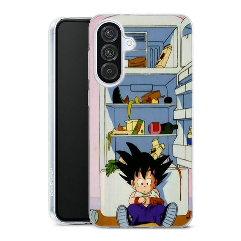 coque samsung A56 5G Kid Goku fridge Art Anime Manga