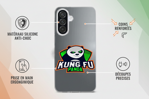 protection premium Dreamworks coque samsung A56 5G Kung Fu Panda, une idée cadeau pour les ados au mois de Juin