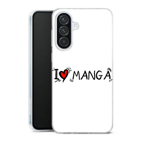 coque samsung A56 5G Love Manga