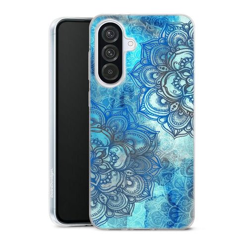Coque pour Samsung A56 5G Blue Lost Mandala