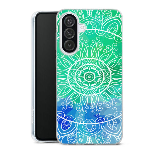 Coque pour Samsung A56 5G Green deal Mandala