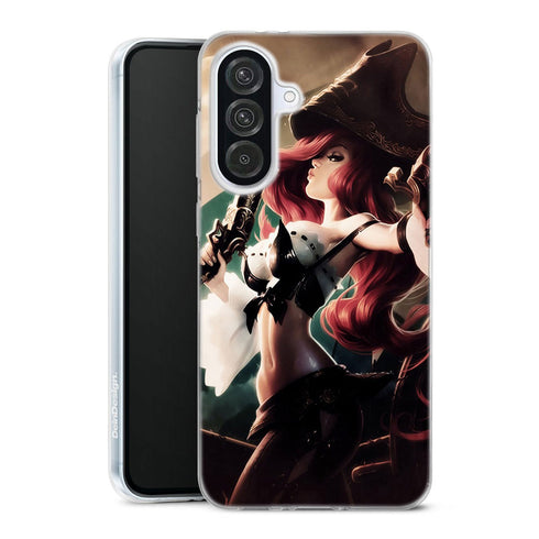 coque samsung A56 5G Manga Girl Pirate