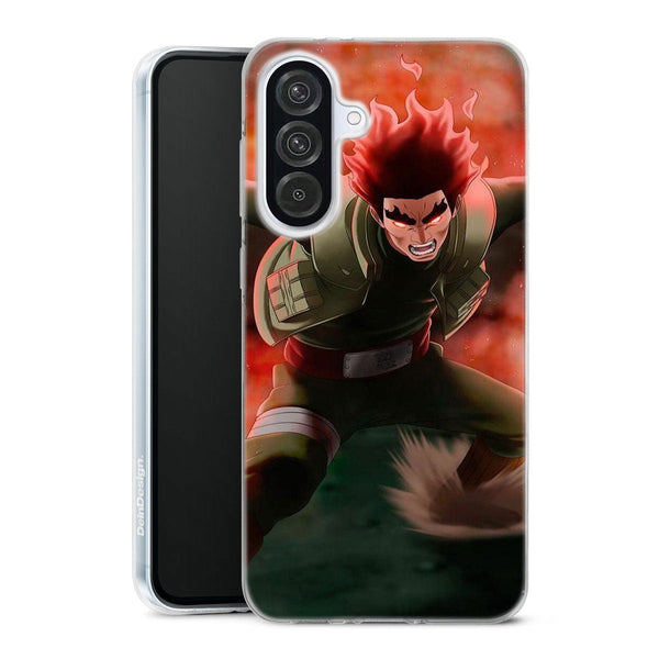 coque samsung A56 5G Naruto Gai Porte de La Mort, protection Manga en Tpu souple, idée cadeau ado rapide