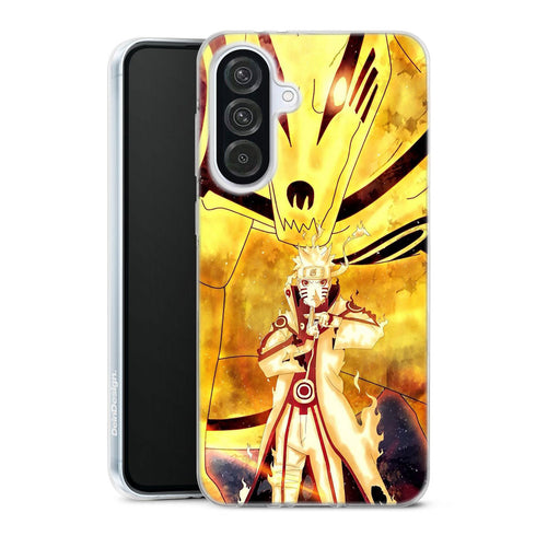 coque samsung A56 5G Naruto Kyubi Jaune