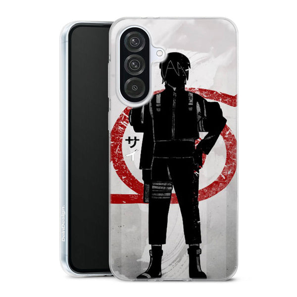 coque samsung A56 5G Naruto Yamanaka Sai, housse de protection en silicone renforcée de notre collection manga