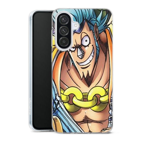 coque samsung A56 5G One Piece Franky Cyborg