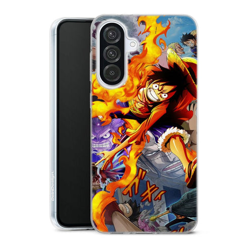 coque samsung A56 5G One Piece Luffy Attack