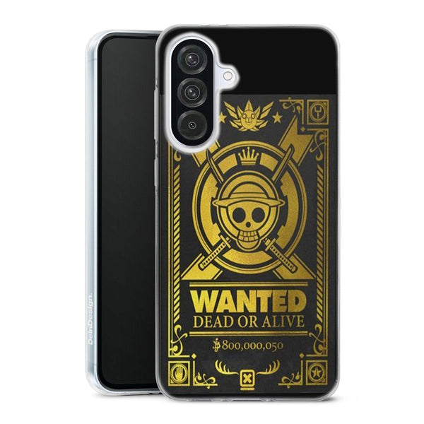 coque samsung A56 5G One Piece Mugiwara Dead Or Alive, une affiche manga, conçue pour les ados, idée cadeau anniversaire