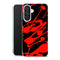 Coque pour Samsung A56 5G Paint Slpash Rouge