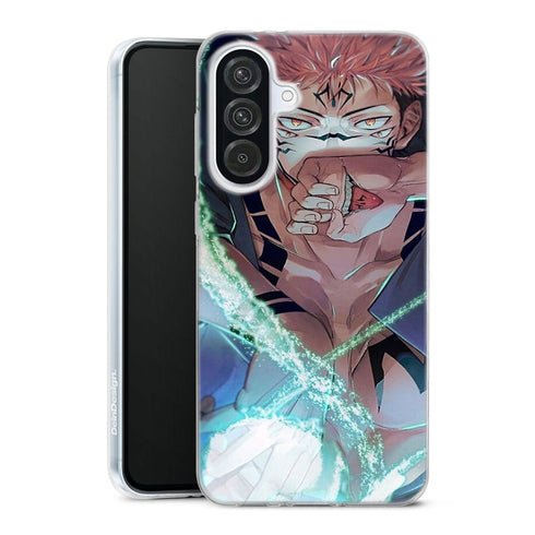 coque samsung A56 5G Sukuna pleine puissance Jujutsu Kaisen