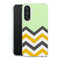Coque Samsung A56 5G originale Zig Zag Menthe