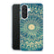 Coque pour Samsung A56 5G Blue organic boho mandala