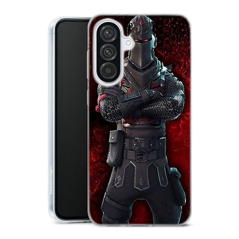 Coque Samsung Galaxy A56 5g Chevalier noir Fortnite | Housse silicone, Protection optimale - Motif Jeux video Gaming