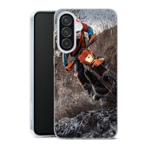 Coque Samsung Galaxy A56 5G Enduro moto circuit