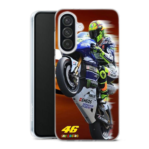 Coque Telephone Samsung A56 5G originale Fan de yamaha en feu vr46 doctors
