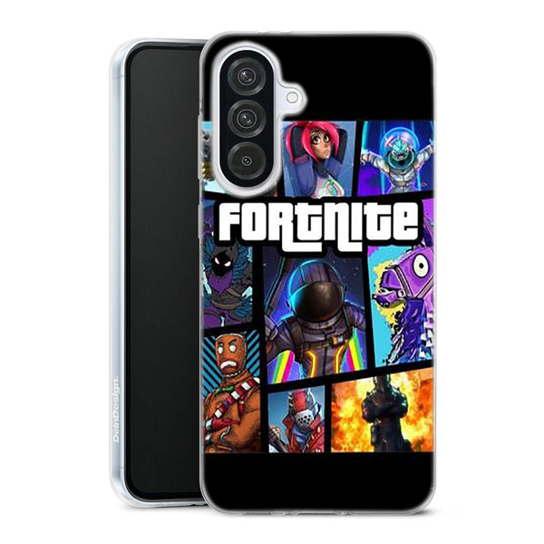 Coque Samsung Galaxy A27 5g Fortnite Battle Royale | Housse silicone, Protection optimale - Motif Jeux video Gaming