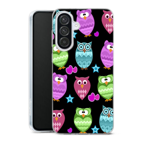 Coque pour Samsung A56 5G Funky owls