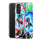 coque samsung A56 5G Goku blue Kaioken