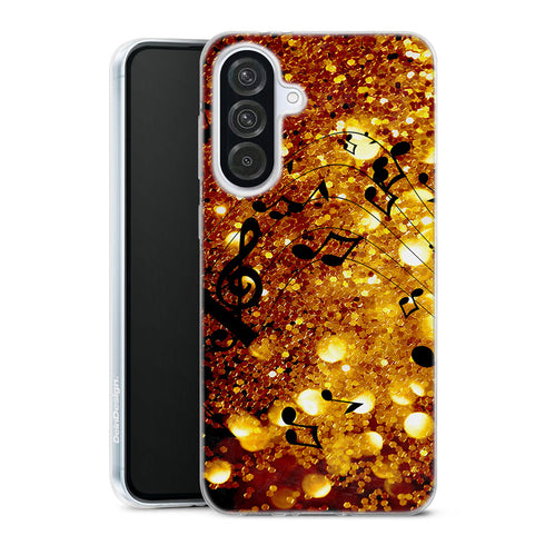 Coque pour Samsung A56 5G Golden Music