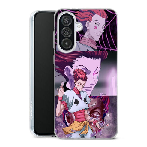 coque samsung A56 5G hisoka card hunter x hunter