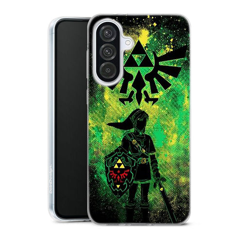 Coque Samsung Galaxy A56 5g Hyrule art | Housse silicone, Protection optimale - Motif Jeux video Gaming