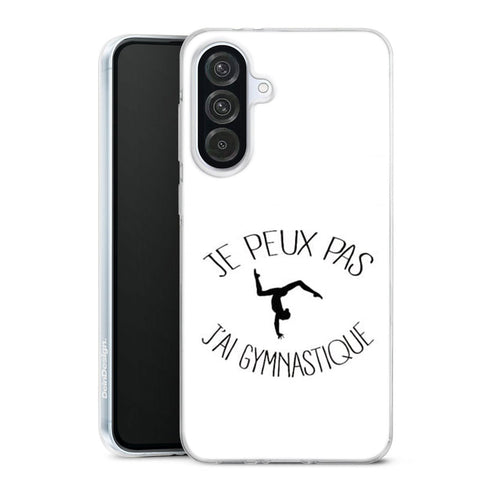 Coque Samsung Galaxy A56 5G Je peux pas j'ai Gymnastique