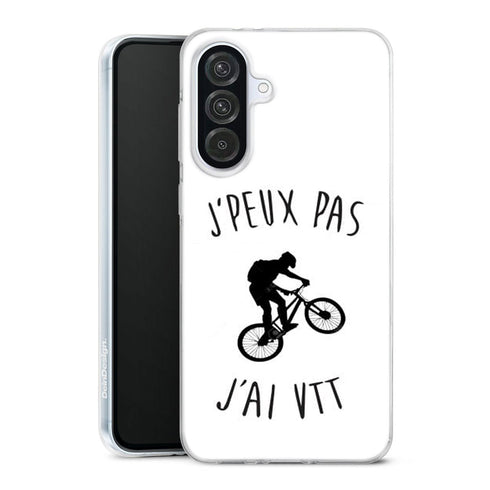 Coque Samsung Galaxy A56 5G Je peux pas j'ai VTT Mountain Bike