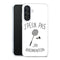 Coque Samsung Galaxy A56 5G Je peux pas j'ai Badminton