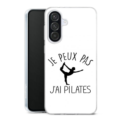 Coque Samsung Galaxy A56 5G Je peux pas j'ai Pilates