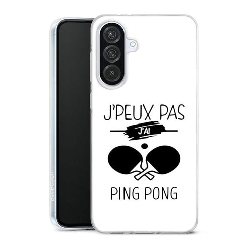 Coque Samsung Galaxy A56 5G Je peux pas j'ai Ping Pong