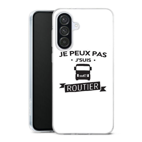 Coque Samsung A56 5G Je peux pas je suis routier