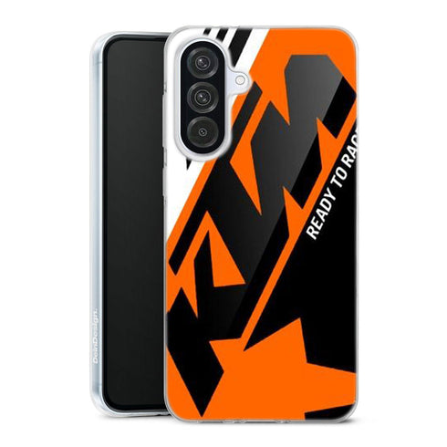 Coque Telephone Samsung A56 5G originale KTM Racing Orange and Black