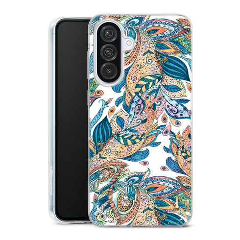Coque Samsung Galaxy A56 5G Leaf | Housse silicone, antichocs, protection optimale - Motif floral Feuille
