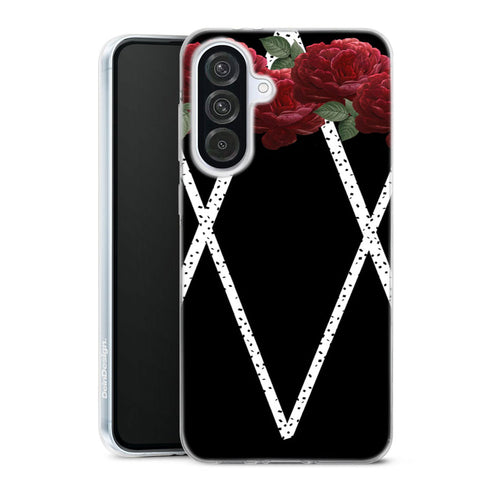 Coque Samsung Galaxy A56 5G Ltflow | Housse silicone, antichocs, protection optimale - Motif floral