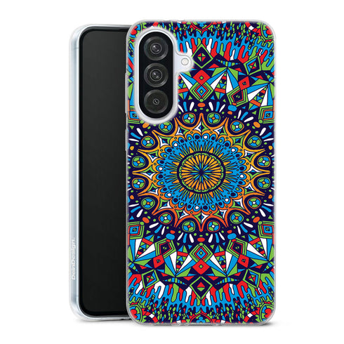 Coque pour Samsung A56 5G Mandala Multicolors creator