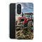 Coque Samsung Galaxy A56 5G Massey Fergusson Tractor | Housse silicone, antichocs, protection optimale - Motif floral