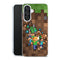 Coque Samsung Galaxy A56 5g Minecraft creeper forest | Housse silicone, Protection optimale - Motif Jeux video Gaming