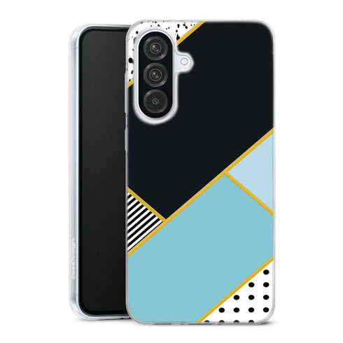 Coque pour Samsung A56 5G Minimal Blue Style